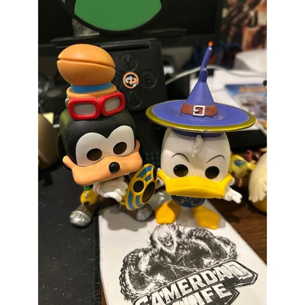 Funko Pop! Games - Kingdom Hearts - Donald with hat & Goofy with Shield